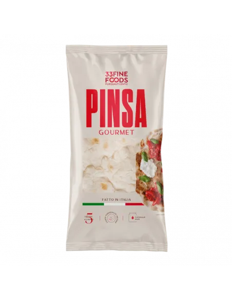 Pinsa Gourmet 230 g - Zestaw 10 sztuk: Soczyste włoskie pieczywo