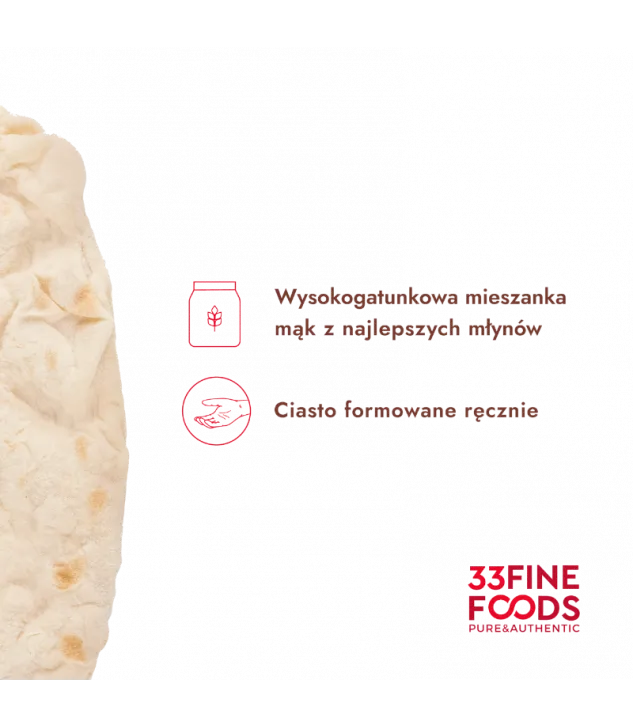 Pinsa Gourmet 230 g - Zestaw 3 sztuk: Soczyste włoskie pieczywo