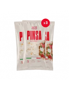 Pinsa Gourmet 230 g - Zestaw 3 sztuk: Soczyste włoskie pieczywo