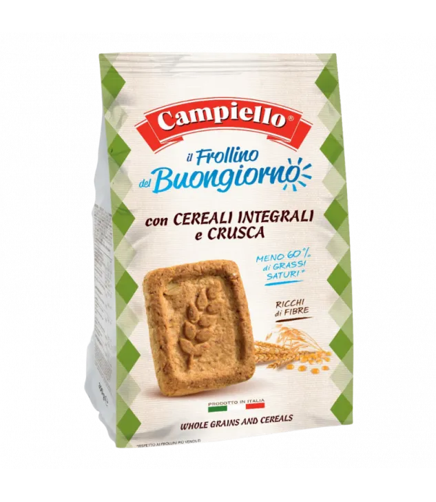 Ciasteczka z ziarnami i otrębami Campiello - Tradycja Toskanii