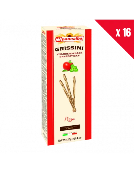 Odkryj Grissini Pizza- Tradycyjne Włoskie Grissini w Zestawach 16 SZTUK