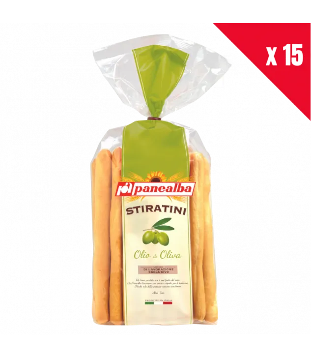 Stiratini z Oliwą z Oliwek 150g - ZESTAW 15 sztuk