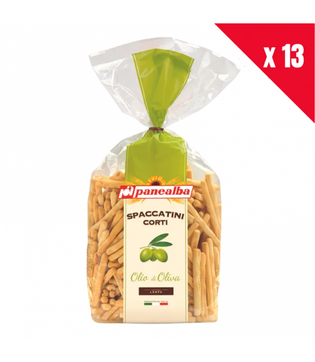 Grissini Corti z Oliwą z Oliwek | ZESTAW 13 SZTUK