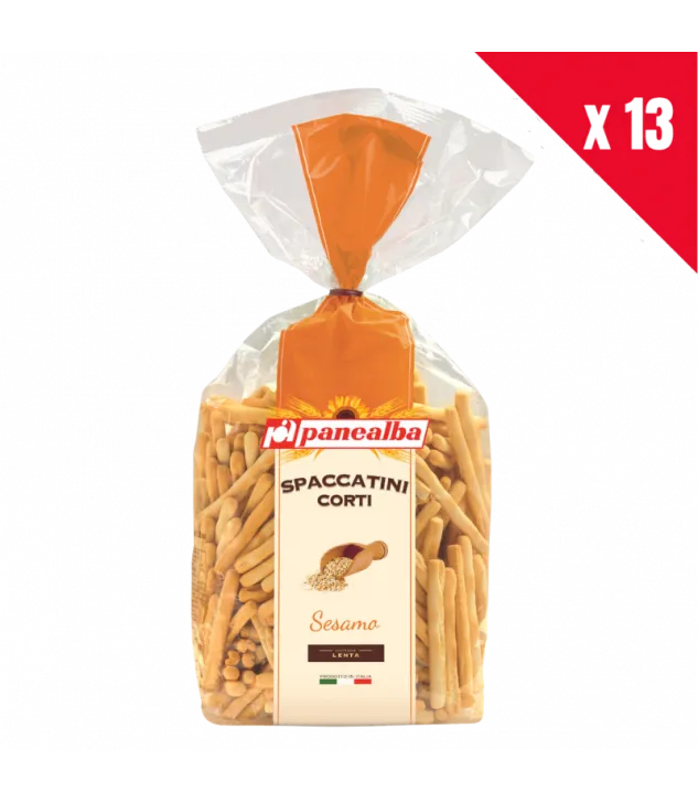 Grissini Corti z Sezamem| ZESTAW 13 SZTUK