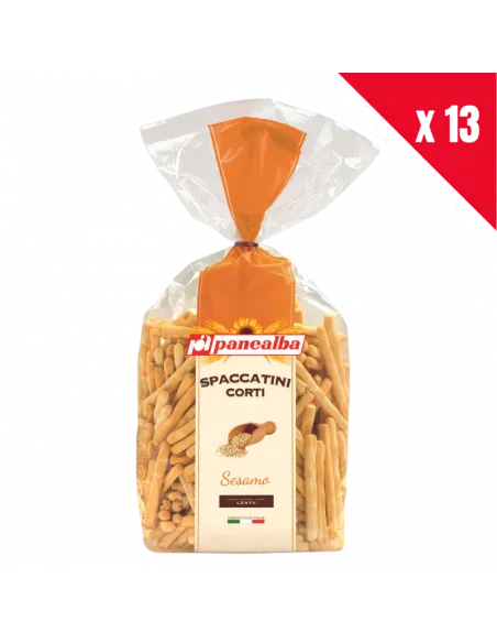 Grissini Corti z Sezamem| ZESTAW 13 SZTUK