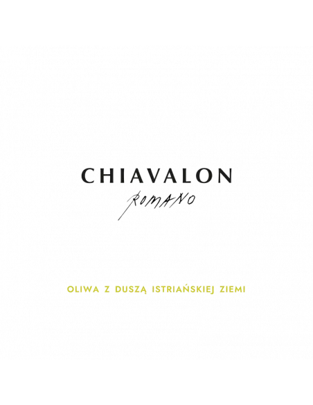 Chiavalon Romano - Ekskluzywna Oliwa z Istriańskiej Ziemi | 500ml