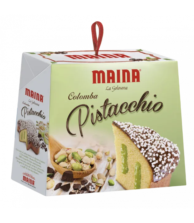 Maina La Gran Colomba Panettone PISTACCHIO Al CIOCCOLATO 750g - Włoski Przysmak