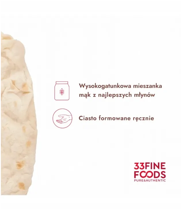 Mini Pinsa Gourmet – Zestaw 5 opakowań (2 x 130 g) | 33 Fine Foods